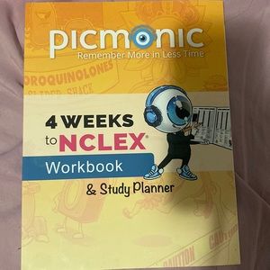 Picmonic Workbook and Study Planner never used